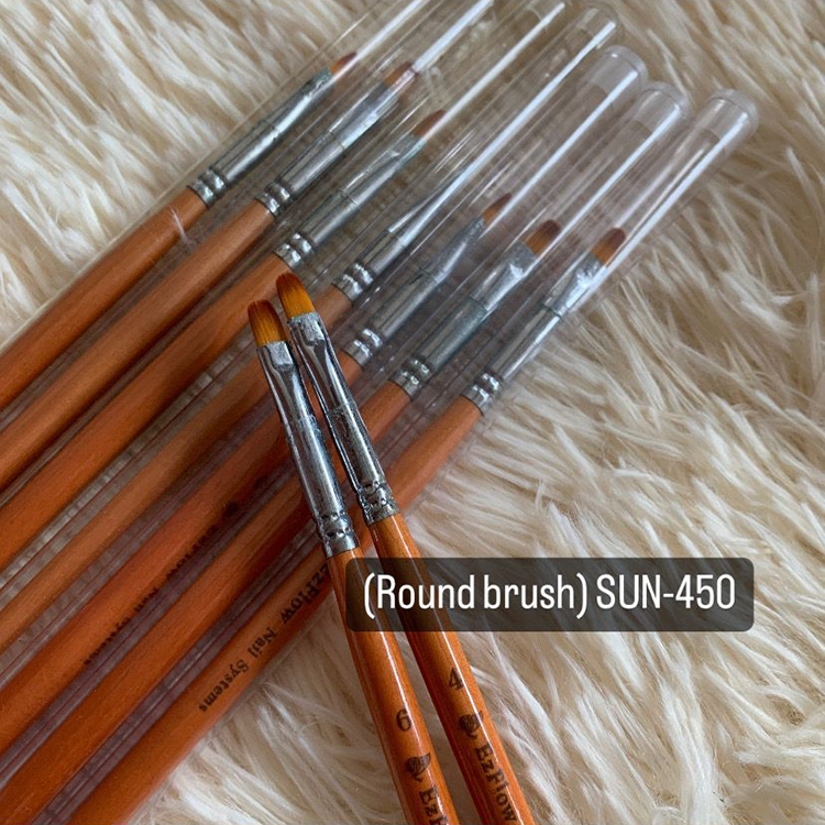 Ezflow Nail Art Extension Nail 3D แปรงดอกไม้อะคริลิค Ezflow อะคริลิคแปรง Ez Flow อะคริลิค