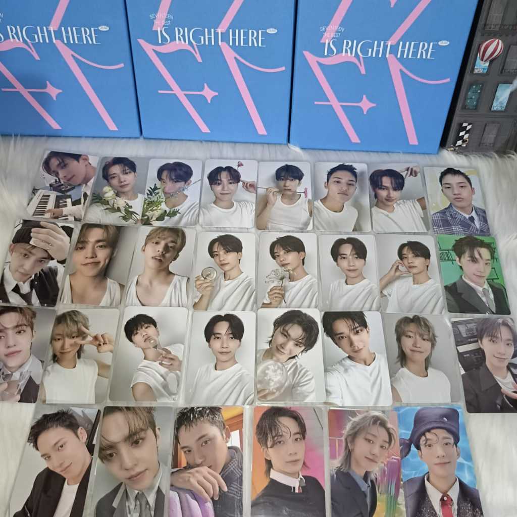 [CnC] SEVENTEEN OFFICIAL THE BEST ALBUM 17 IS RIGHT HERE DEAR VERSION SHARING