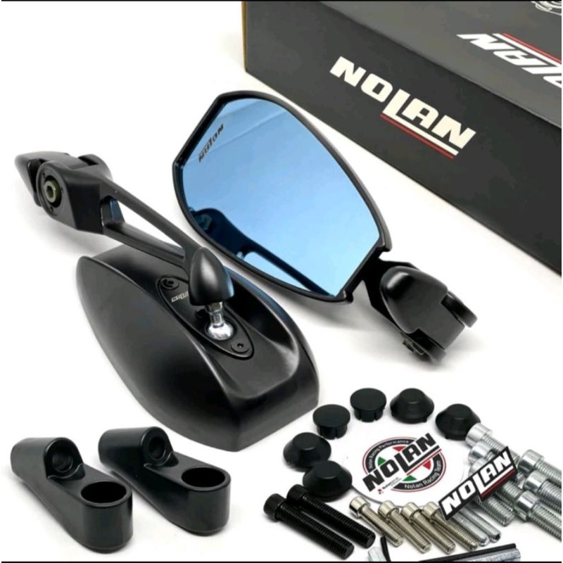 Napoleon batman Full Cnc Original Nolan Mirrors สําหรับรถจักรยานยนต์สากล Nmax Pcx Aerox Xmax Adv Vario Beat Etc.
