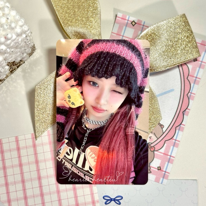 Hearteuhearteu [READY STOCK INA] [OFFICIAL] IVE Naoi Rei Photocard จาก POB Korea Music Station era M