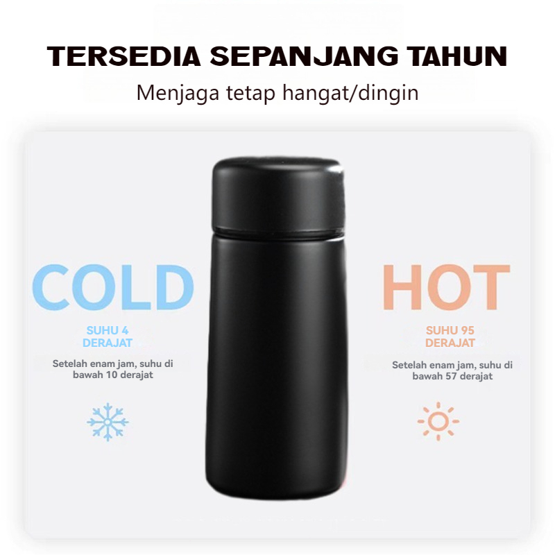 TERMOS MINI POCKET THERMOS TUMBLER 160/200/220/350 ML สแตนเลส 304 HOT & COOL WATER / COFFEE TUMBLER 