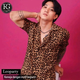 RG STYLE BALI | LEOPARTY | kemeja motif macan | kemeja premium
