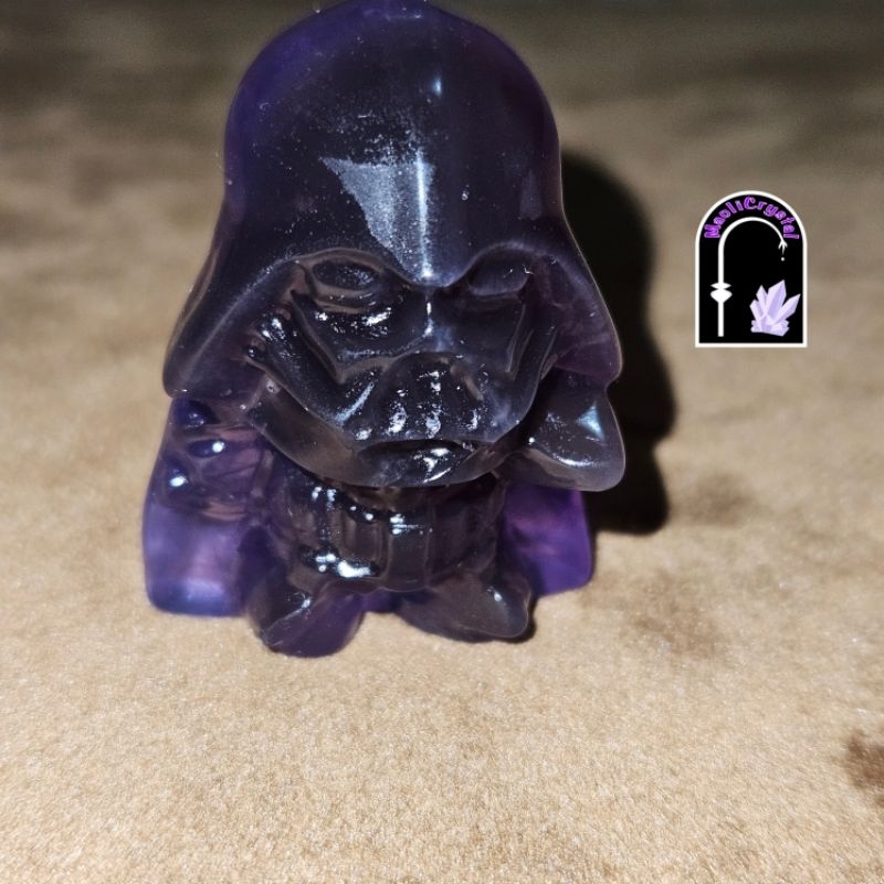 ขลุ่ยคริสตัลแกะสลัก Dark Vader Star Wars