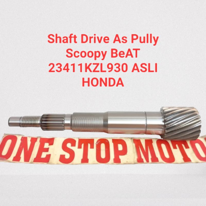 As รอก Honda BEAT Fi/eSP / Scoopy eSP Honda ORI Shaft Drive Original Ori Asli Honda 23411-KZL-930