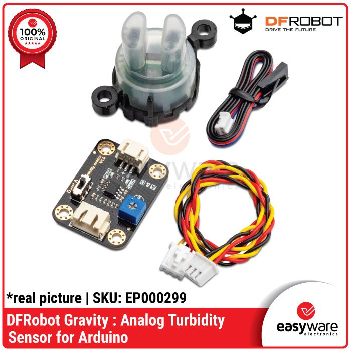 เซ็นเซอร์ DFROBOT GRAVITY ANALOG TURBIDITY สําหรับ ARDUINO