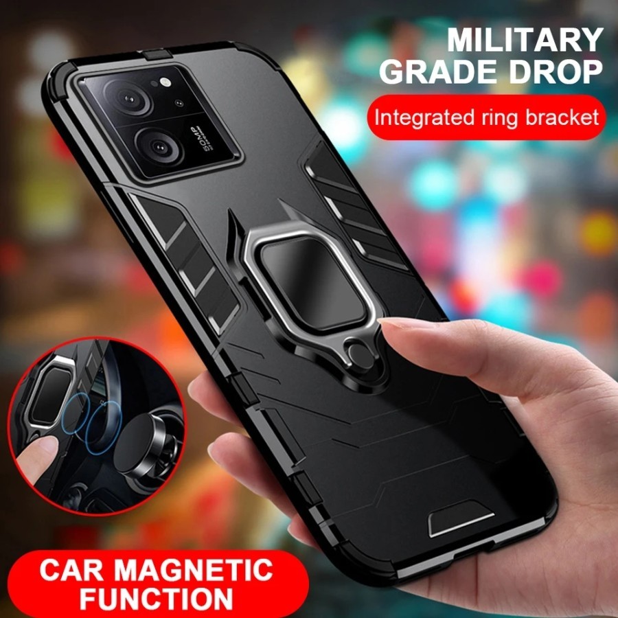 เคส XIAOMI MI 13T / MI 13T PRO IRING CASE ROBOT TRANSFORMER STANDING HOLDER