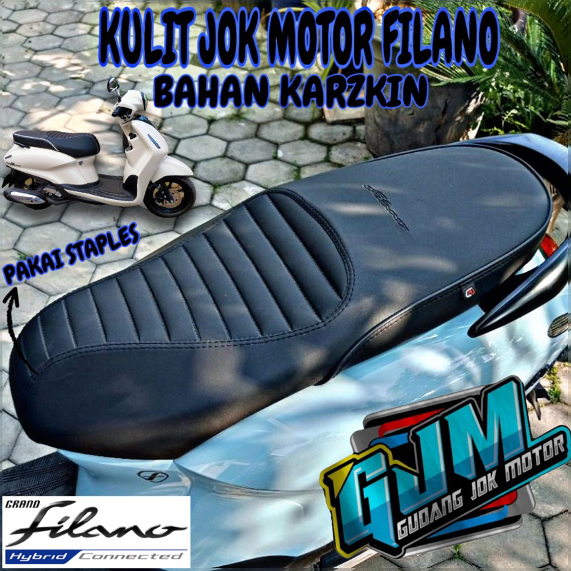 GRAND FILANO ฝาครอบเบาะหนังและที่นั่ง KARZKIN MATERIAL แกรนด์ฟิลานี่
