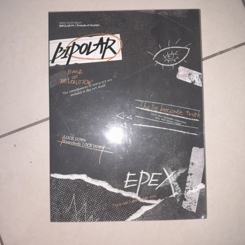 Epex 1st EP ALBUM BIPOLAR PART 1 เวอร์ชันจริง SEALED