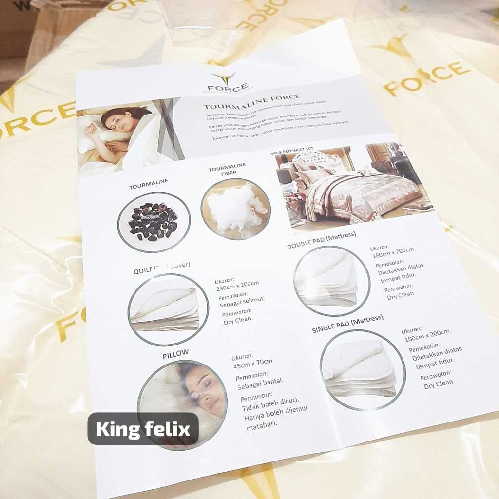 T force tourmaline series/ผ้าคลุมเตียง Tforce