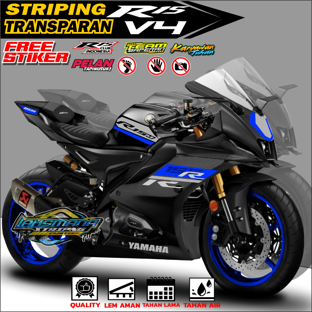 STRIPING R15 V4 สติ๊กเกอร์ R15 สีหลากหลาย