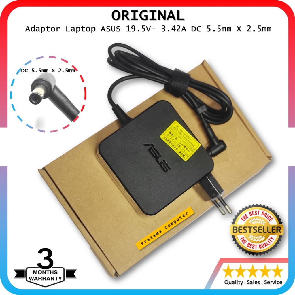 อะแดปเตอร์ชาร์จแล็ปท็อปของแท้ Asus A455L A455LA A455LB A455LD X450 X450C X450CA X450CC X450VC