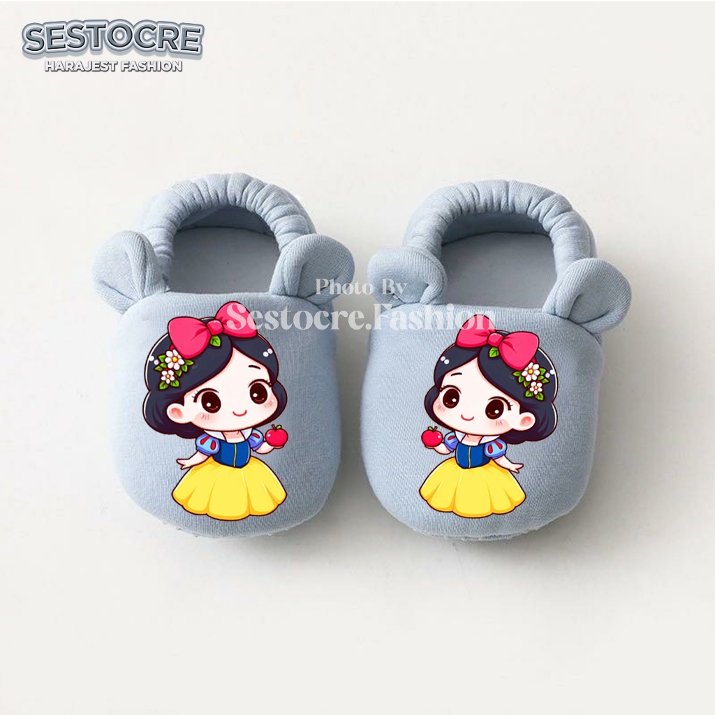 รองเท้าเด็กผู้หญิง OYN รูปแบบน่ารัก 1 3 6 9 12 เดือนเนียนนุ่มสวมใส่สบายรองเท้าเด็ก Prewalker - SHF