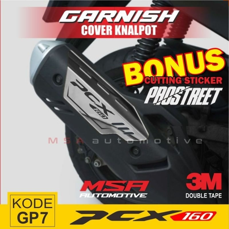 Pcx 160 ครอบท่อไอเสีย pcx 160 ครอบท่อไอเสีย garnish