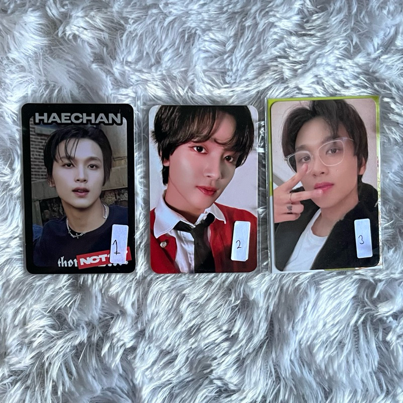 HAECHAN NCT DREAM 127 PHOTOCARD PC - AY-YO TRADING CARD รายการสีดํา อะคริลิก STANDEE ISTJ TOTEBANG E