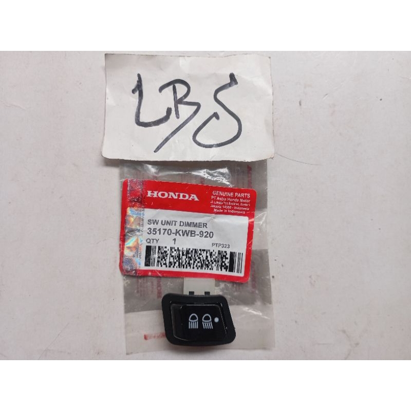 SWITCH SWIT DIMMER BLADE 110 REVO ABS CODE KWB