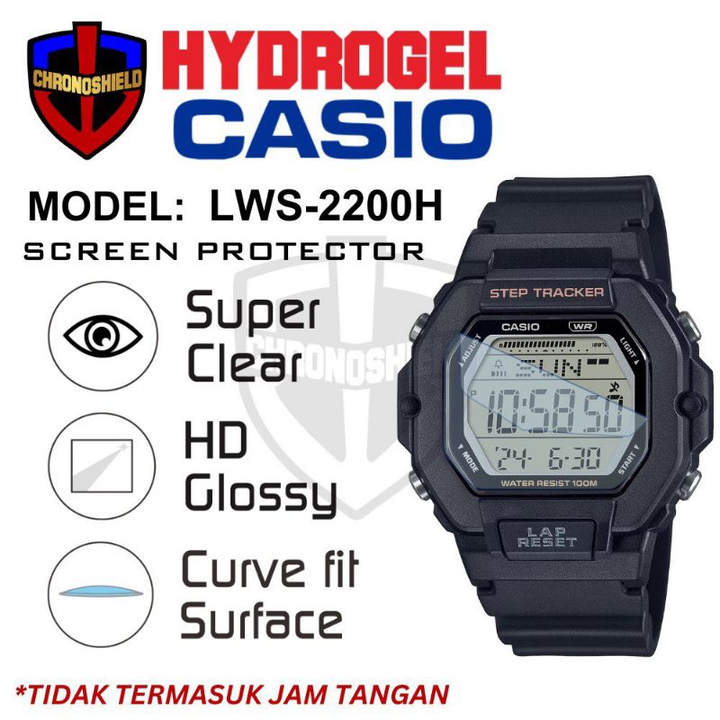 นาฬิกา Casio LWS2200 LWS2200H LWS 2200 Hydrogel ป้องกันรอยขีดข่วน