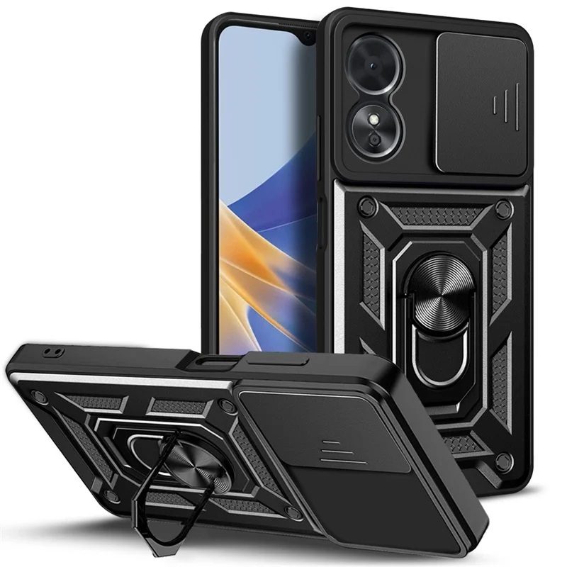 เคส Oppo A60 เคส Softcase SLIDE ARMOR เคสป้องกันกล้อง เคส Hp Oppo A60