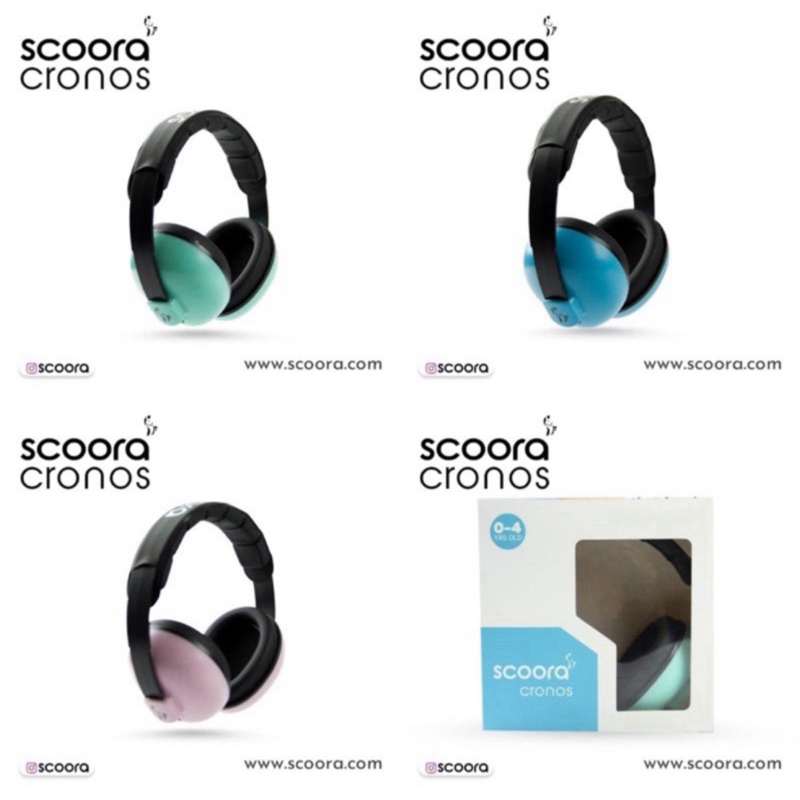 Scoora Earmuff เด็ก Earmuff และเด็ก Scoora Cronos อุปกรณ์ป้องกันหูเด็ก ที่ครอบหู Noise Repellent ant