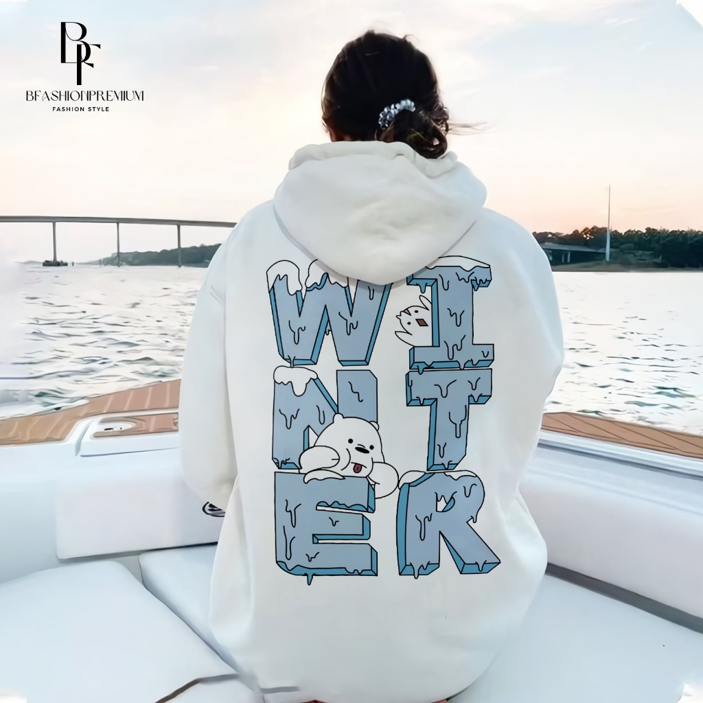 BF Sweater เสื้อฮู้ด Unisex สําหรับผู้ชายและผู้หญิง ฤดูหนาวล่าสุด