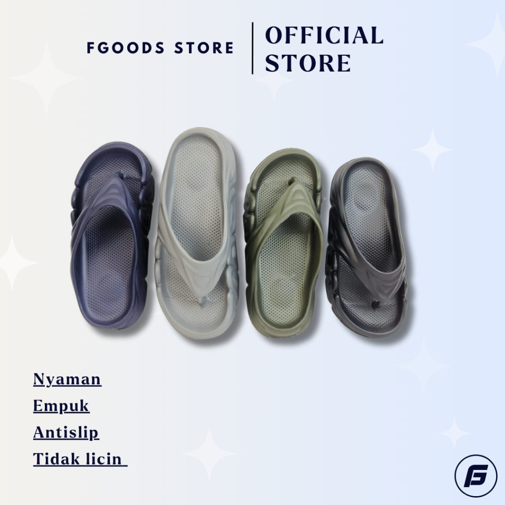 Fgoods - รองเท้าแตะผู้ชาย 9551 Hema Size 39 - 44