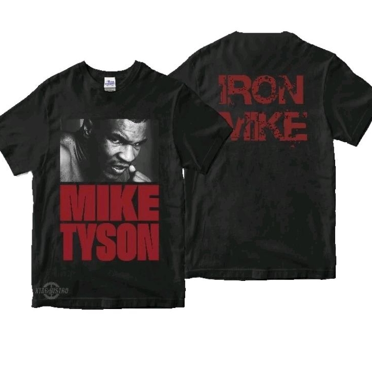 Mike TYSON IRON MIKE VOL3 เสื้อยืดแร็พชกมวย