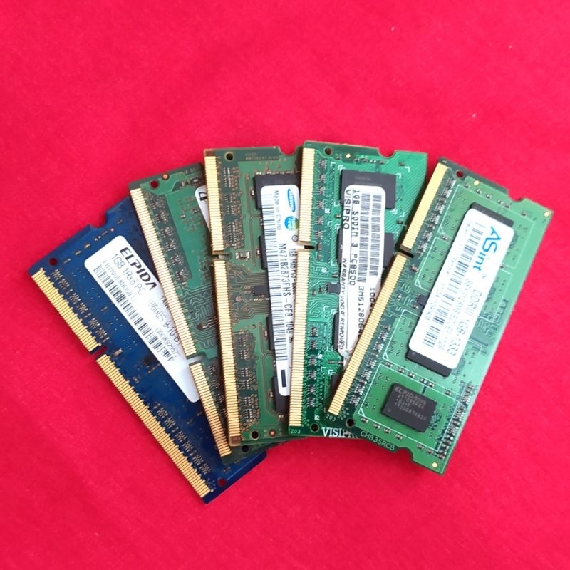 SODIMM RAM หน่วยความจําแล็ปท็อป NoteBook AIO DDR3 1GB 2GB 4GB 8GB