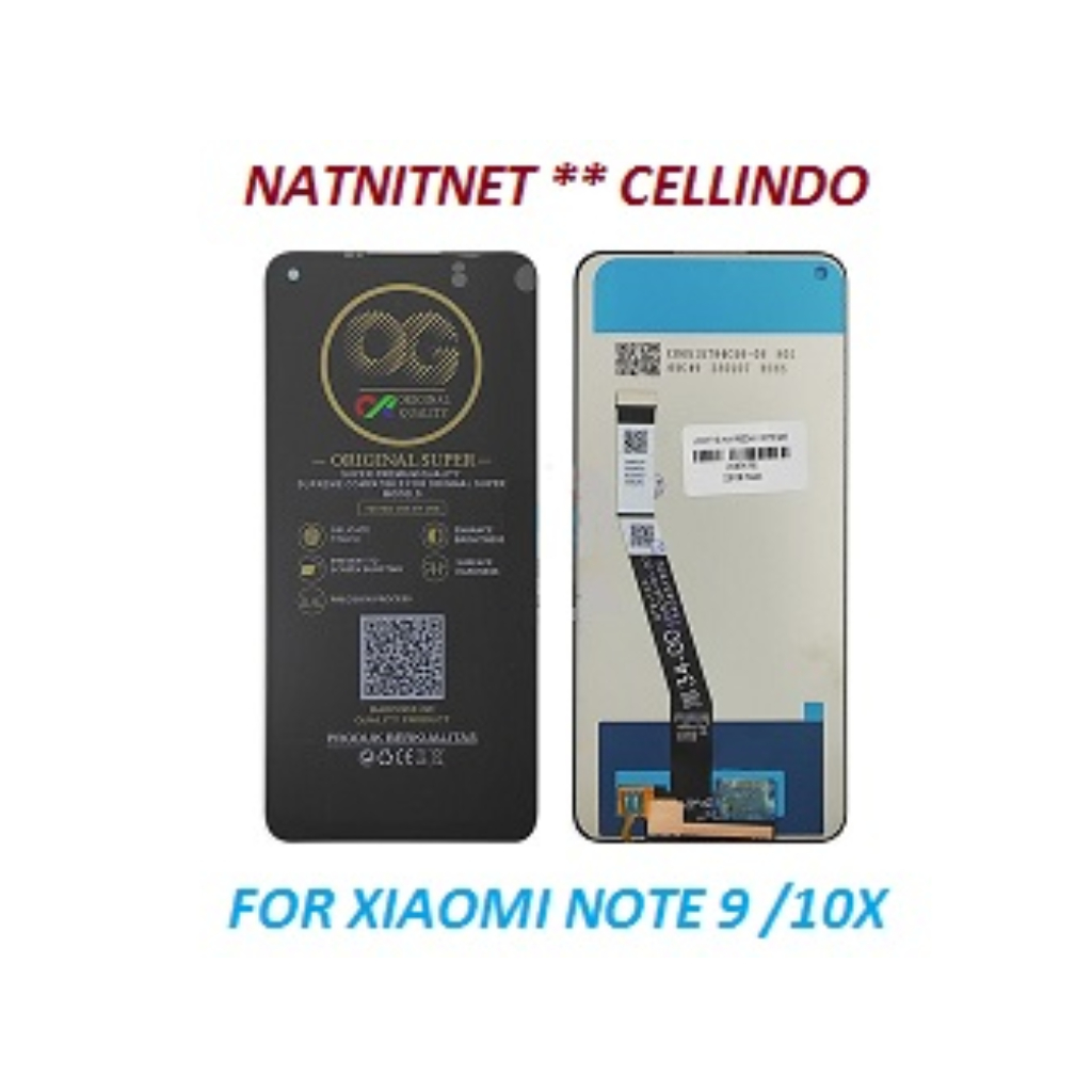 Lcd+ts Xiaomi Redmi Note 9/Redmi 10x 4g Tictoc สีดํา