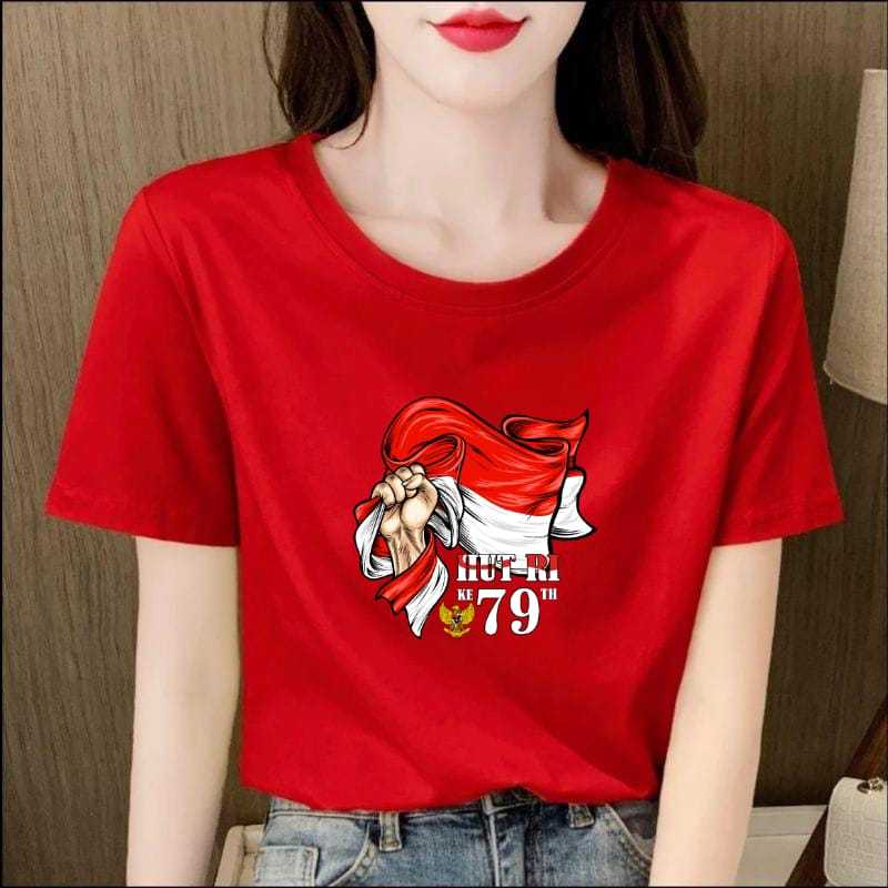 เสื้อยืดผู้ใหญ่สําหรับ GIRLS 17 AUGUST RI 79TH ANNIVERSARY