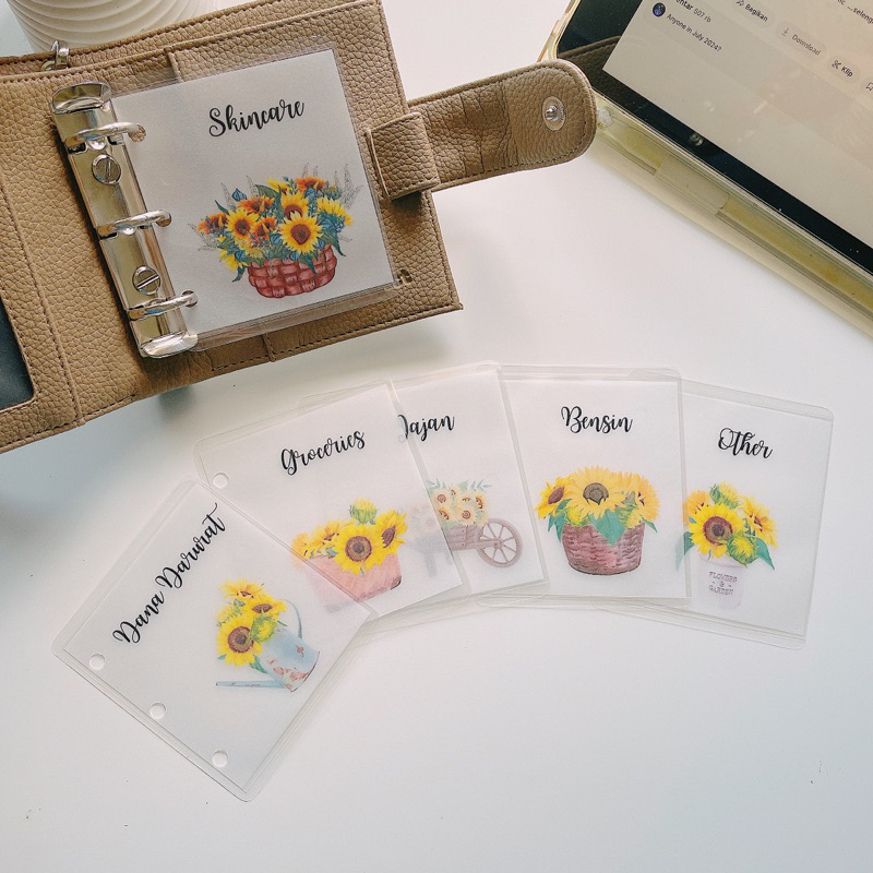 [สามารถปรับแต่งได้] ราคา 1 ชิ้นซองเงินสด A8 แหวน 3 vol 14