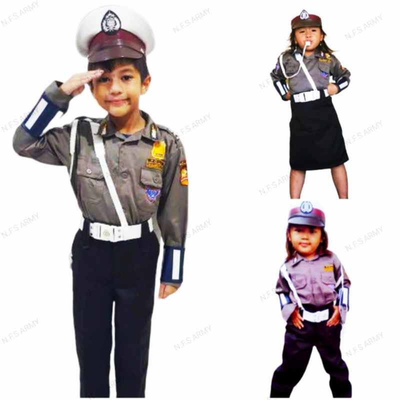 เสื้อผ้าเด็ก POLICE/CHILDRENS POLICE UNIFORM/POCIL