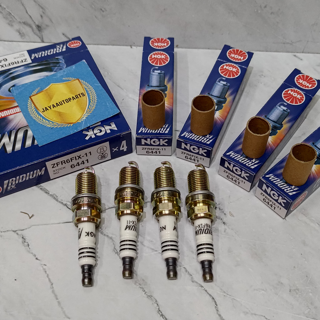 IRIDIUM SPARK PLUG สําหรับ HONDA HRV JAZZ MOBILIO BRV FREED CITY ZFR6FIX-11 6441