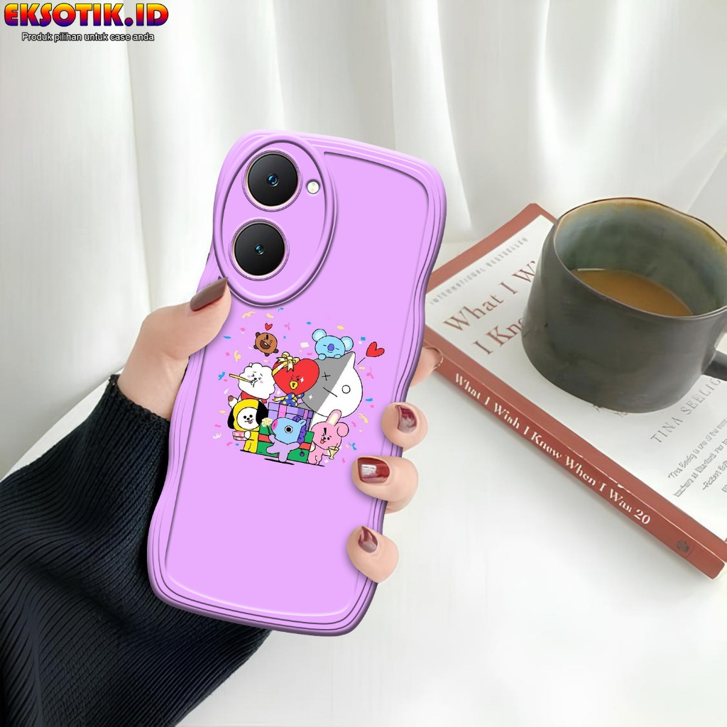 เคส Vivo Y03 Wave - เคส Vivo Y03 - Vivo Y03 Silicone - Vivo Y03 Softcase - เคส Vivo Y03 - Eksotik.id