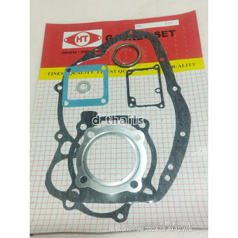 MESIN Packing ปะเก็นบล็อกชุดถังน้ํามัน Suzuki RGR150 RGR 150