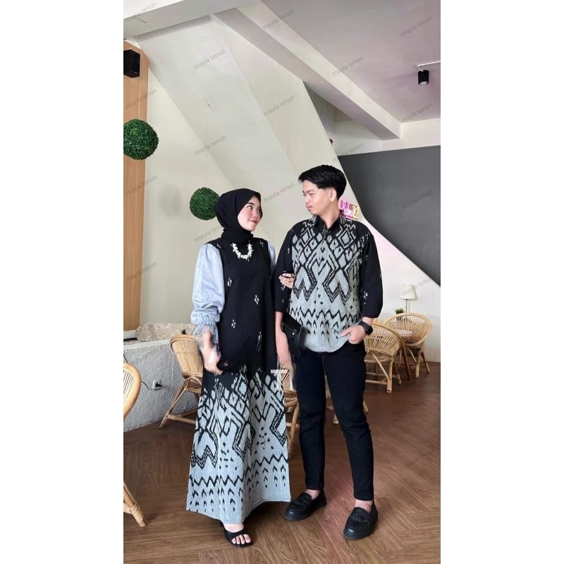 MIA TOTOL ABU FULL WOVEN COUPLE BLANKET