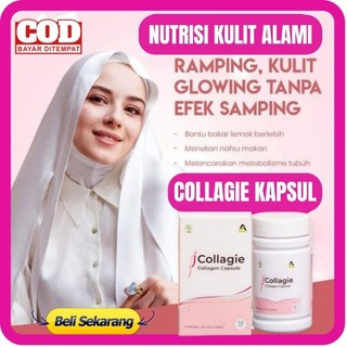 [DISTRIBUTOR RESMI] COLLAGIE COLLLAGEN KAPSUL - KOLAGEN KAPSUL Isi 50 - Collagen Kapsul Pemutih Kulit Alami COLLAGEN KAPSUL ABABIL KAPSUL COLLAGEN INNATURGLOW COLLAGIE KAPSUL COLLAGEN PLUS Menjaga Kesehatan Rambut Nutrisi Kulit dan Anti Aging