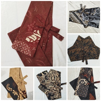 Obi Belt Modern Obi Belt Batik Buckle Batik Motif Sogan Belts For Women Contemporary Fashion Accesso