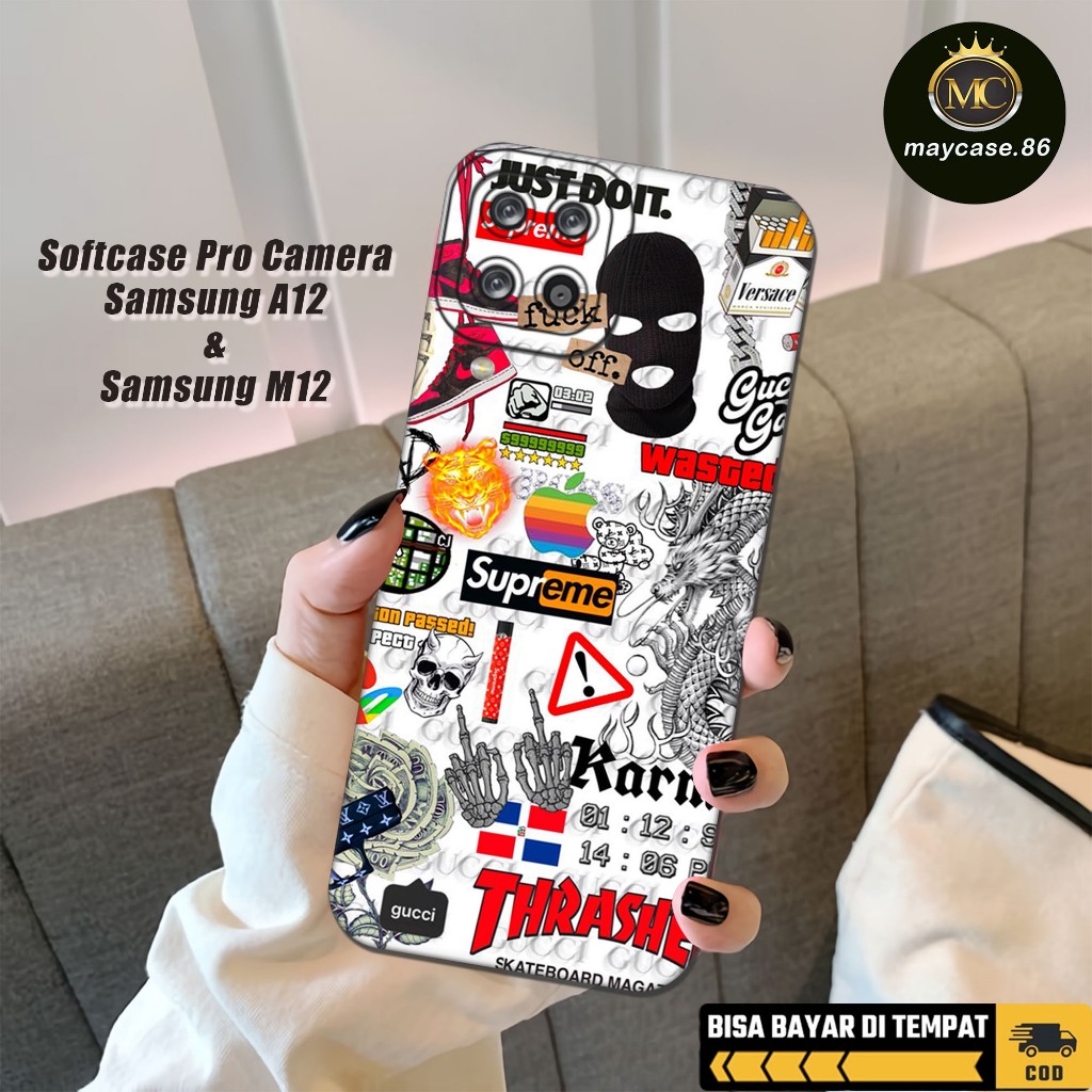 เคส HP MAYCASE.86 เคส Samsung A12/M12 - เคส Samsung A12/M12 AESTETICK Motif - เคส Samsung A12/M12 So