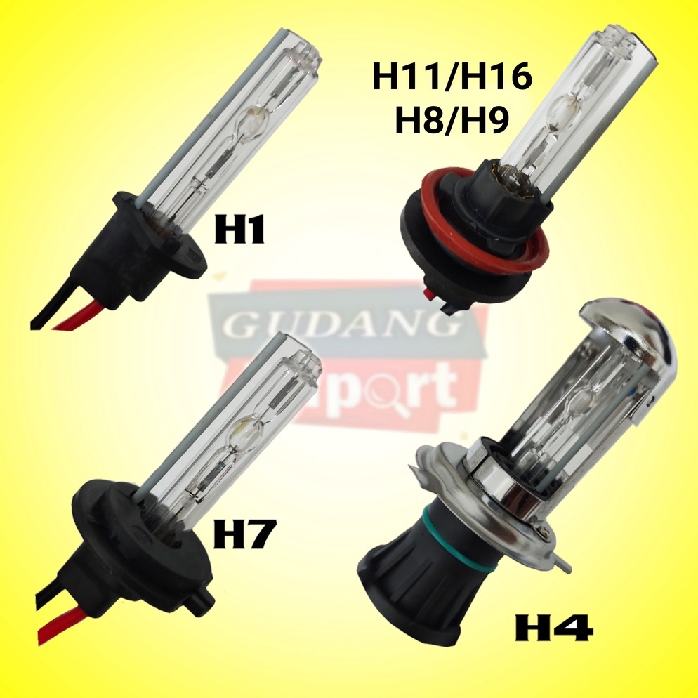 ห้ามพลาดสั่งซื้อ CAR HID LIGHT BULB H4 H1 H11 H7 H16 HB3 HB4 35 WATT 55 WATT 6K สีขาว 35W 55W