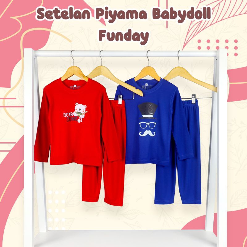 FUNDAY BABYDOLL CHILDRENS PAJAMAS