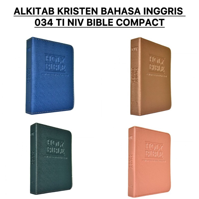คริสเตียนอังกฤษ 034 TI NIV Bible Compact - Y109
