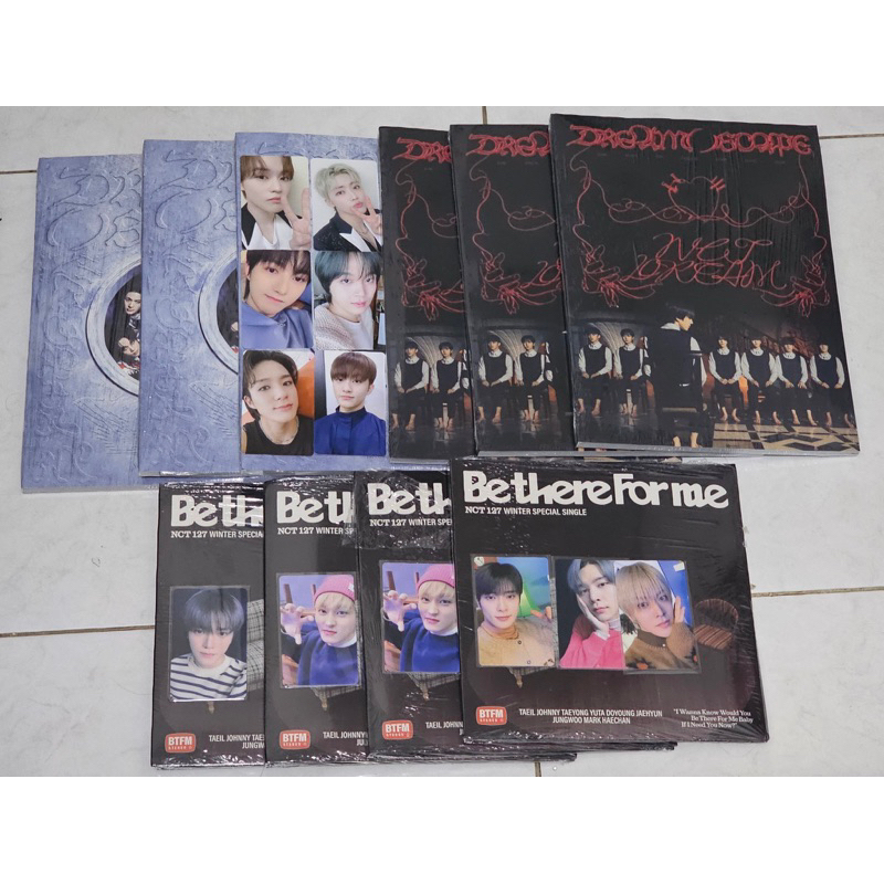 ALBUM DREAM SCAPE SMOOTHIE ICFA POB INTERASIA JANO JAEMIN RENJUN MARK HAECHAN CHENEL NCT DREAM