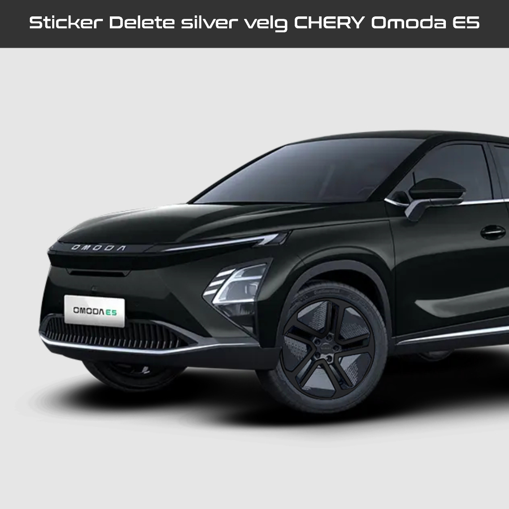สติ๊กเกอร์ลบเงิน ติดขอบรถยนต์ omoda e5