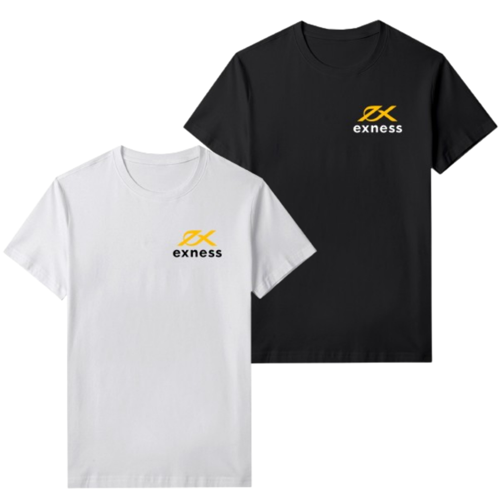 Cryptocurrency Exness Regular Fit O Neck Short Sleeve Cotton Combed 30s เสื้อยืด