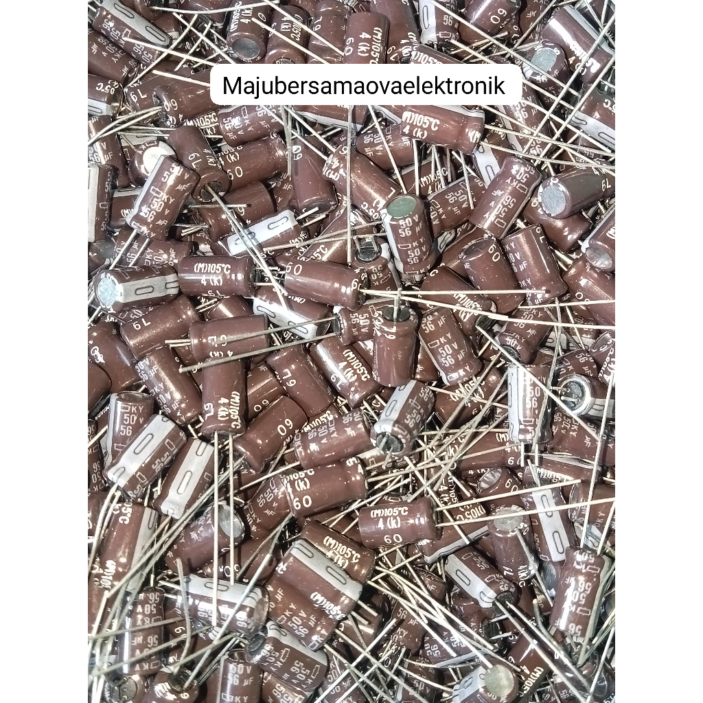 Elko 50v 56uf เนื้อหา (30 ชิ้น) ต้นฉบับ