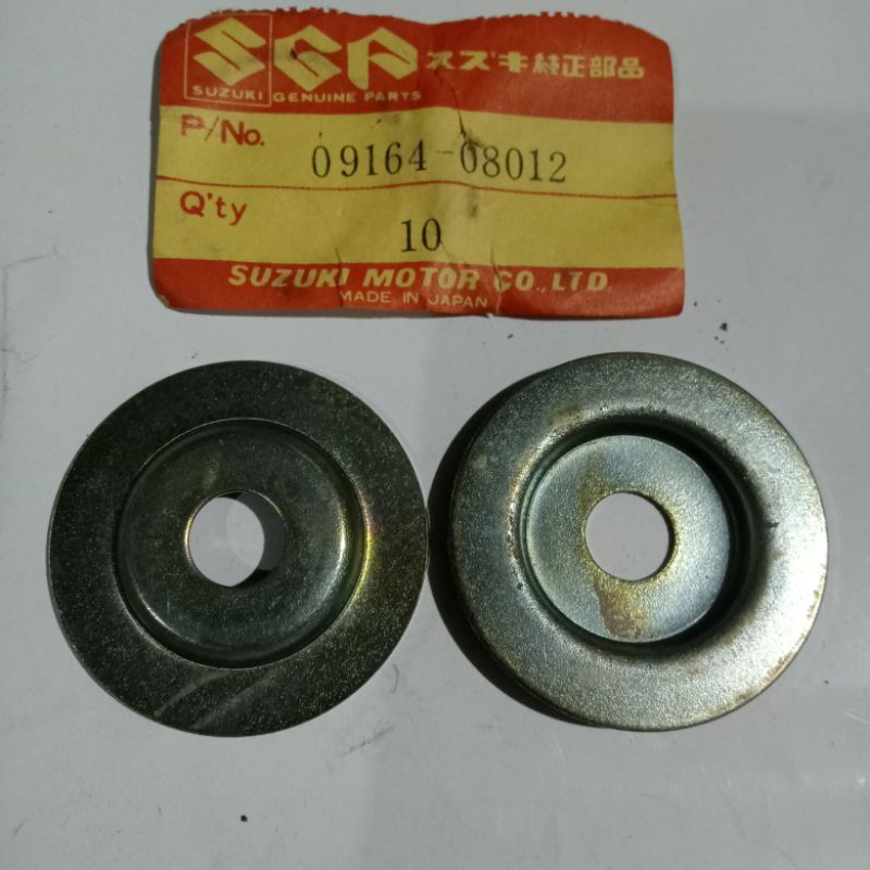 แหวนรองบังโคลนหน้า Suzuki FR80 FB100 FZ50 09164-08012 เดิม