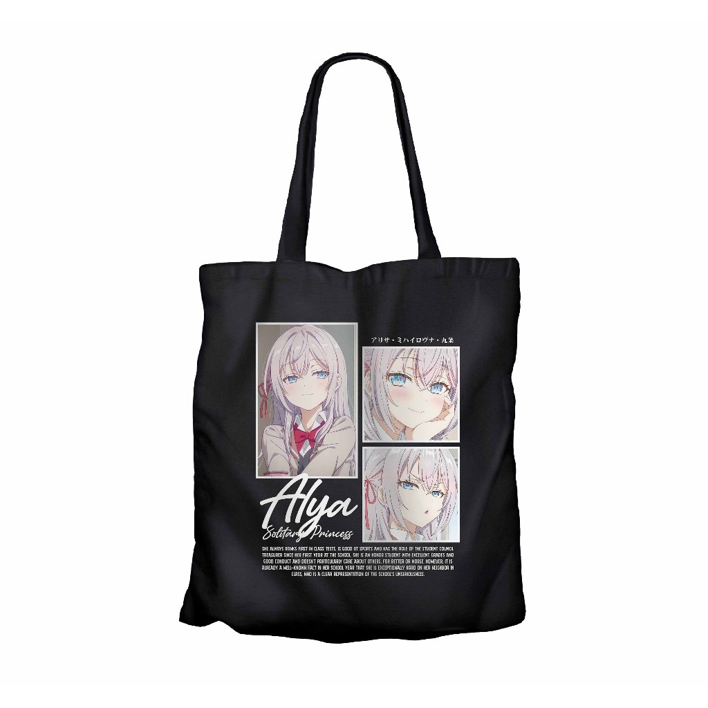 ALISA MIKHAILOVNA KUJOU อะนิเมะ infinite Tote bag - วัสดุผ้าใบ ROSHIDERE