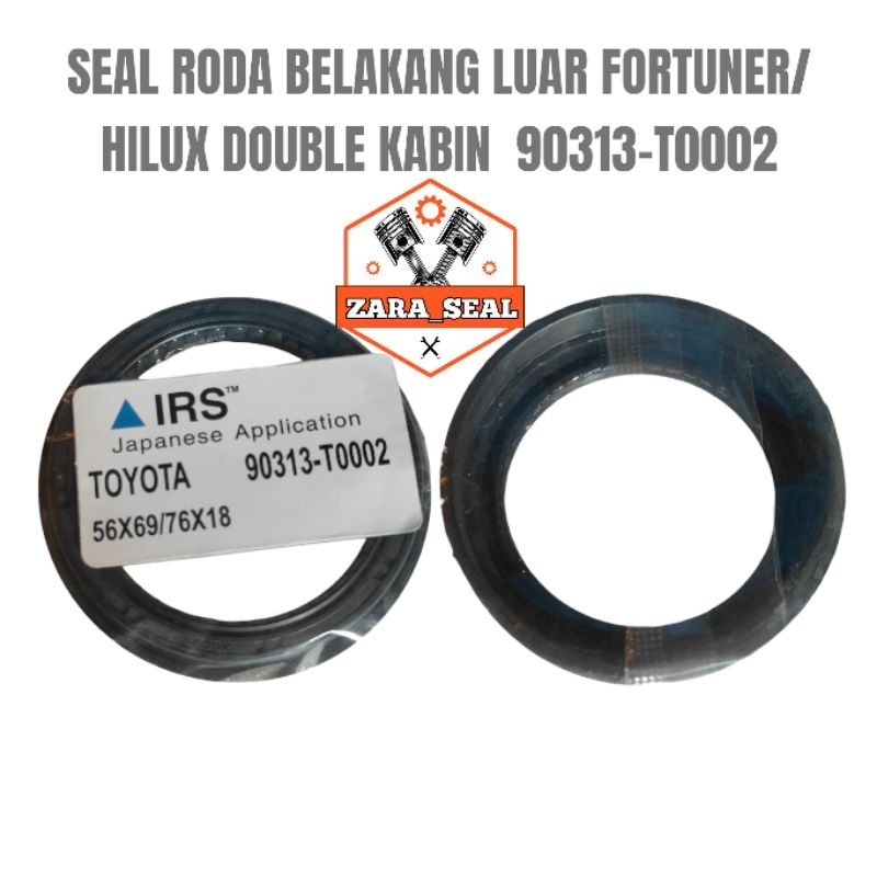 FORTUNER/HILUX ซีลล้อคู่ CABIN OUTER REAR 90313-T0002