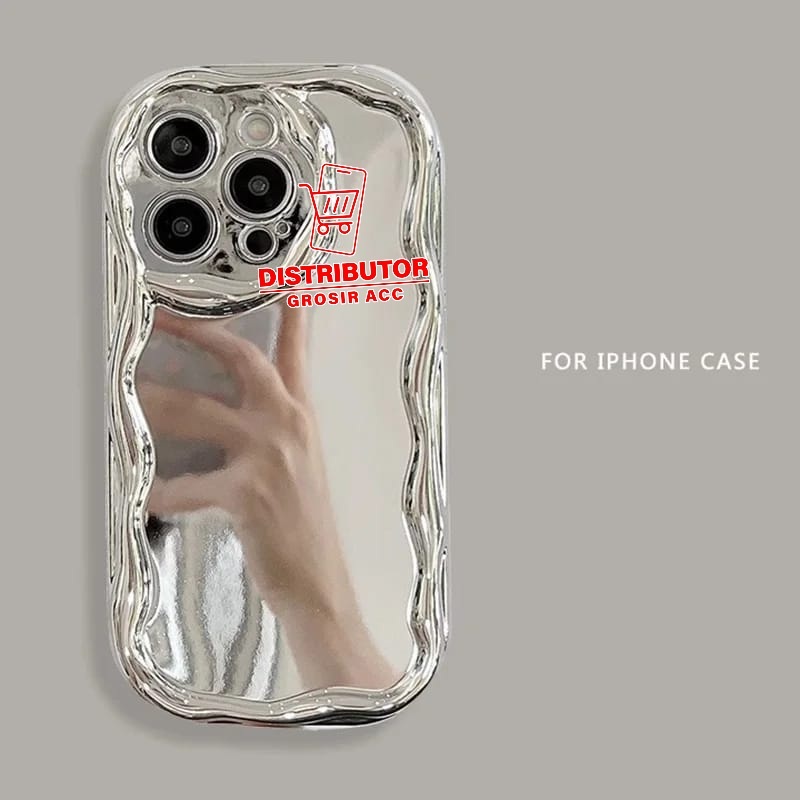 IPHONE 11 IPHONE 11 PRO IPHONE 11 PRO MAX CASE MELTING WAVY CHROME SOFT CASE IPHONE 11 IPHONE 11 PRO