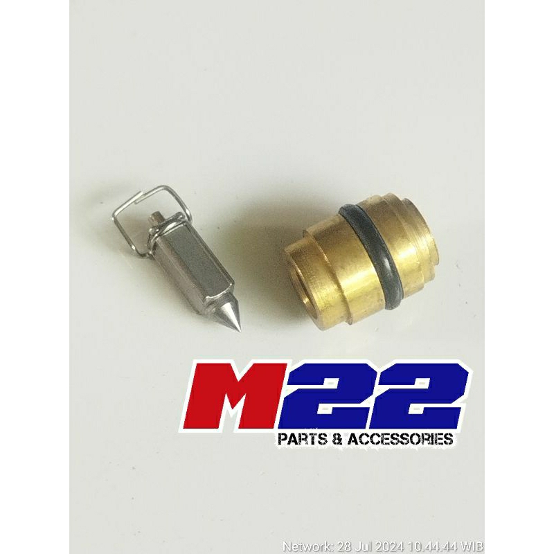 ลูกลอยคาร์บูเรเตอร์ NEEDLE Carbu NEEDLE VALVE Suzuki RC110 Tornado