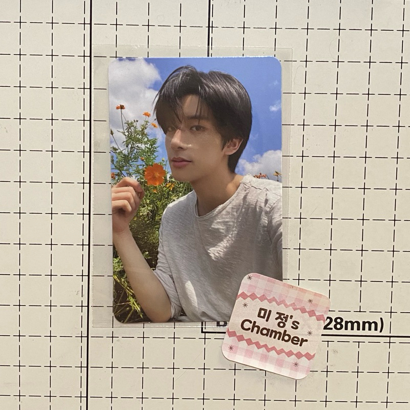 Photocard อย่างเป็นทางการ ENHYPEN Jake ส้มเลือด Lucky Draw KPOPMERCH R1 kmerch รอบ 1